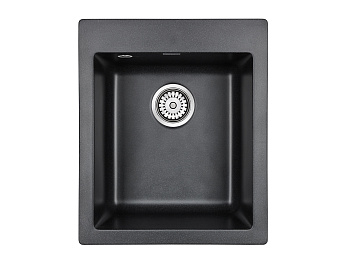 Кухонная мойка Paulmark KANTE 40 PM104249-BL 42х49 цвет черный